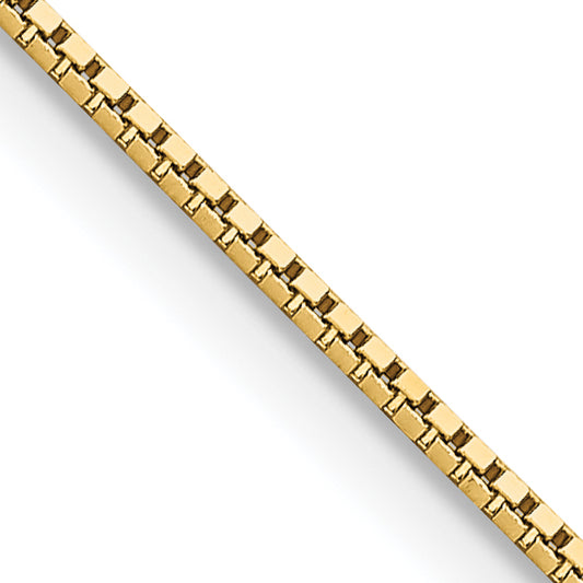 10K Yellow Gold .95mm Box Chain