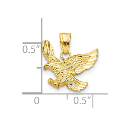 10k Yellow Gold Eagle Charm