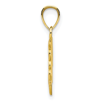 10k Yellow Gold Dolphin Charm