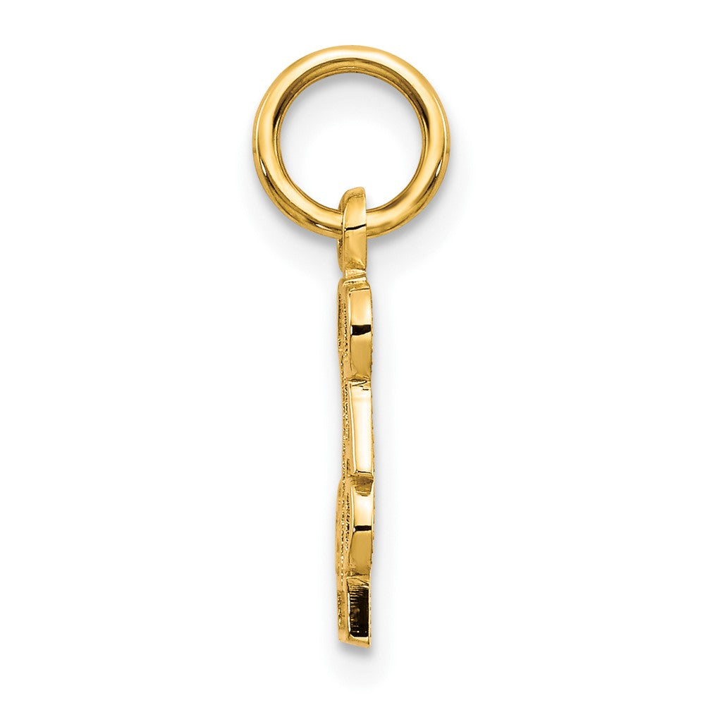 10k Yellow Gold #1 DAD Charm