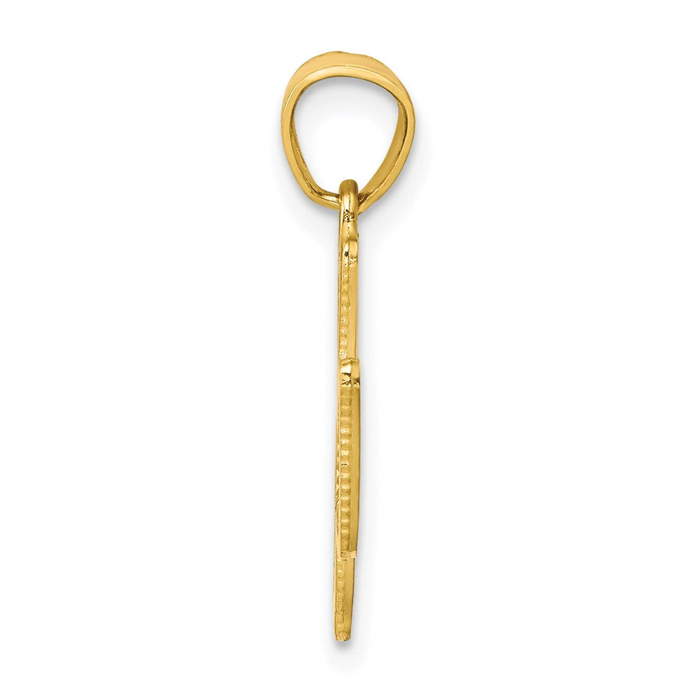 10k Yellow Gold Dove Charm