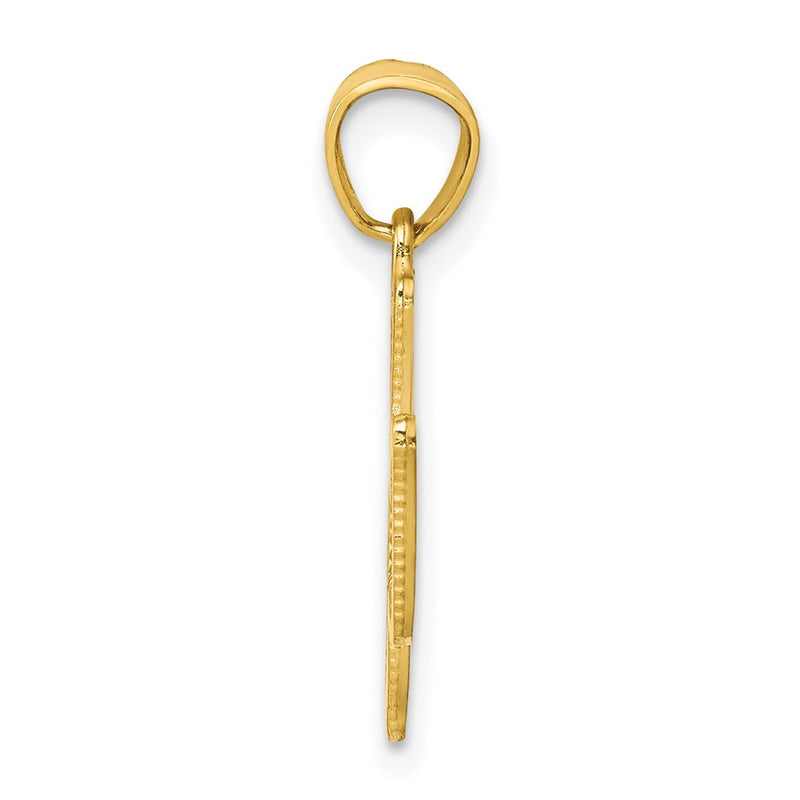 10k Yellow Gold Dove Charm