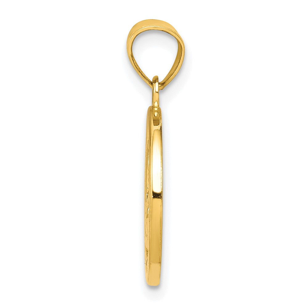10k Yellow Gold Nativity Charm