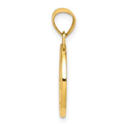 10k Yellow Gold Nativity Charm