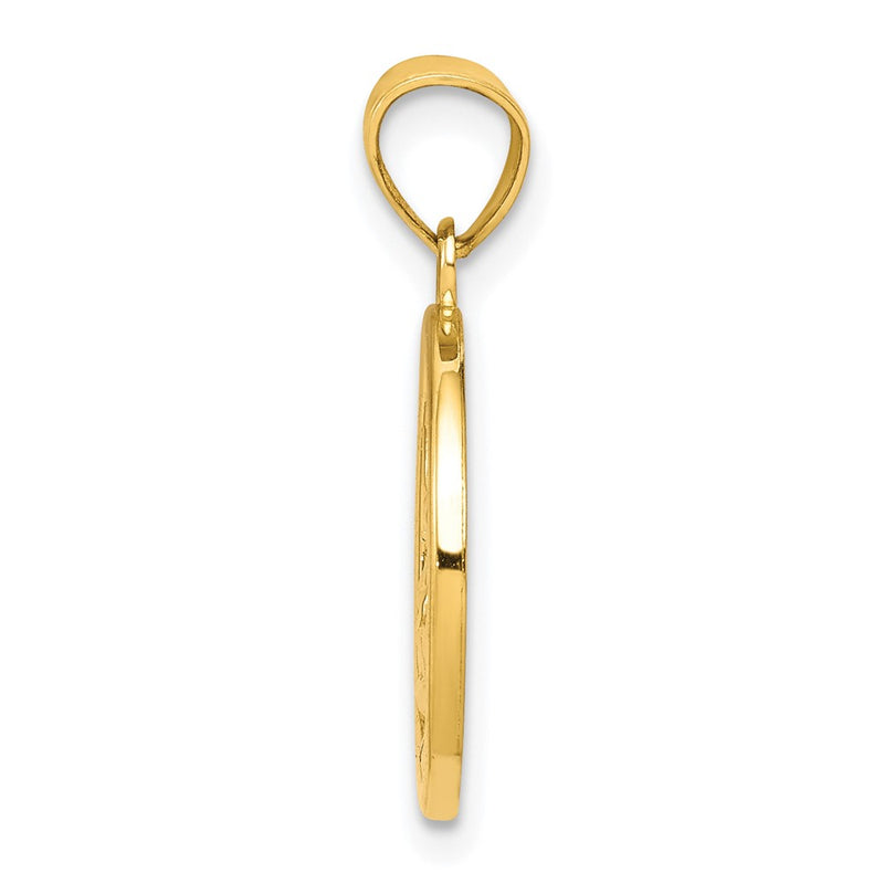 10k Yellow Gold Nativity Charm