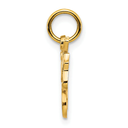 10k Yellow Gold SISTER Charm