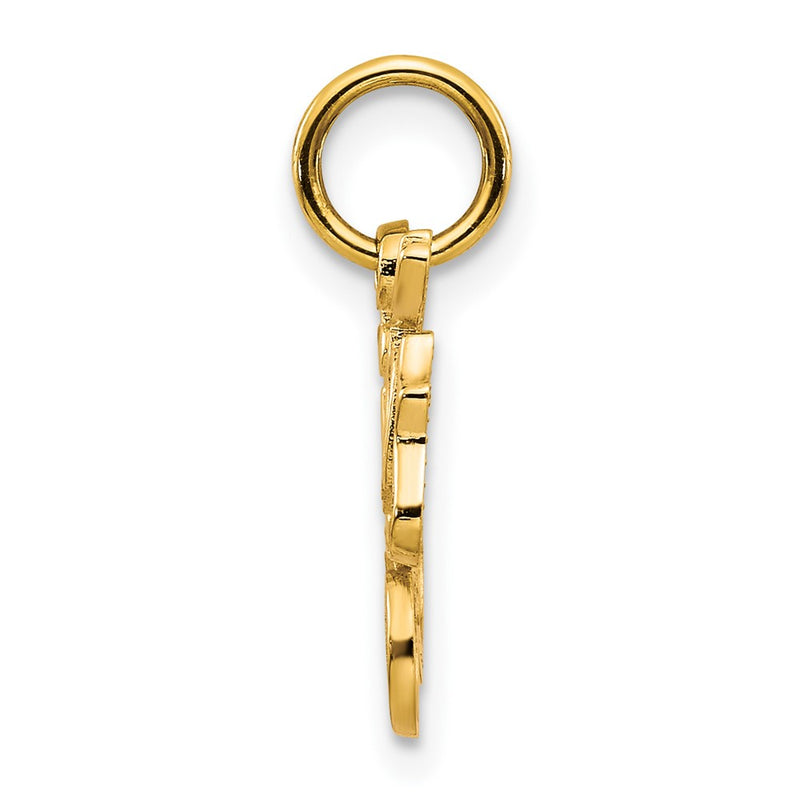 10k Yellow Gold SISTER Charm