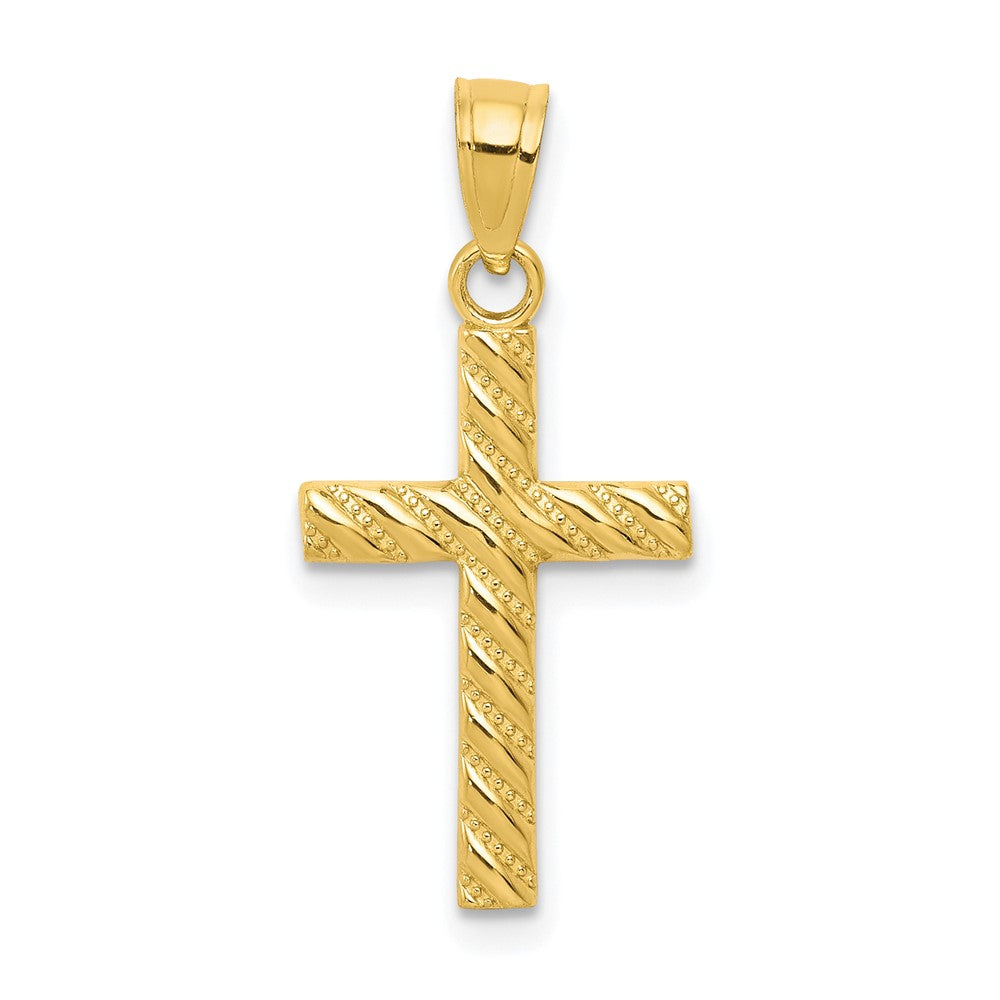 10k Yellow Gold Cross Pendant