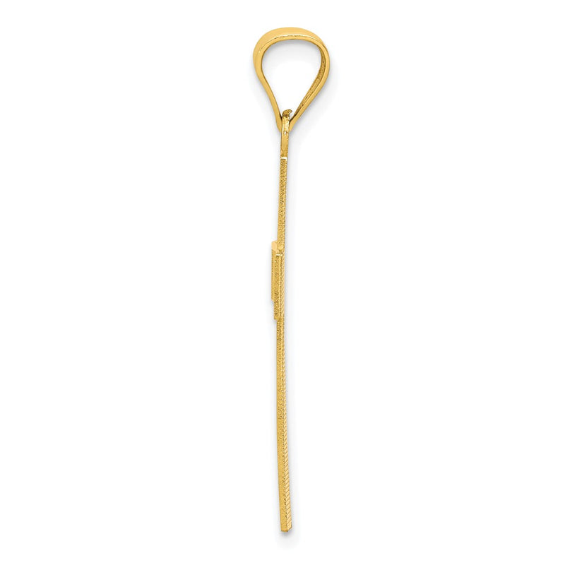 10k Yellow Gold Cross Pendant