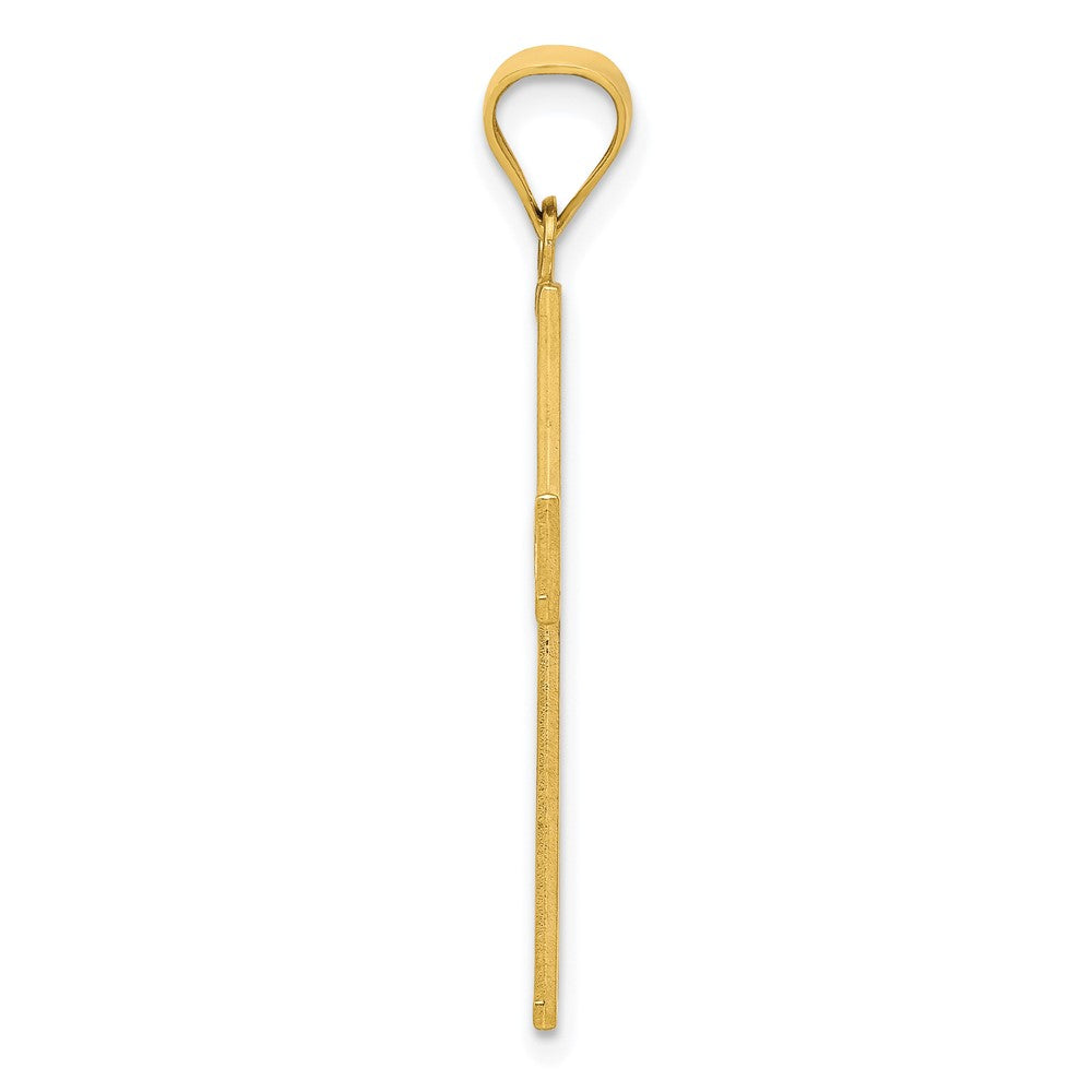 10k Yellow Gold Cross Pendant