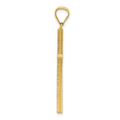 10k Yellow Gold Cross Pendant