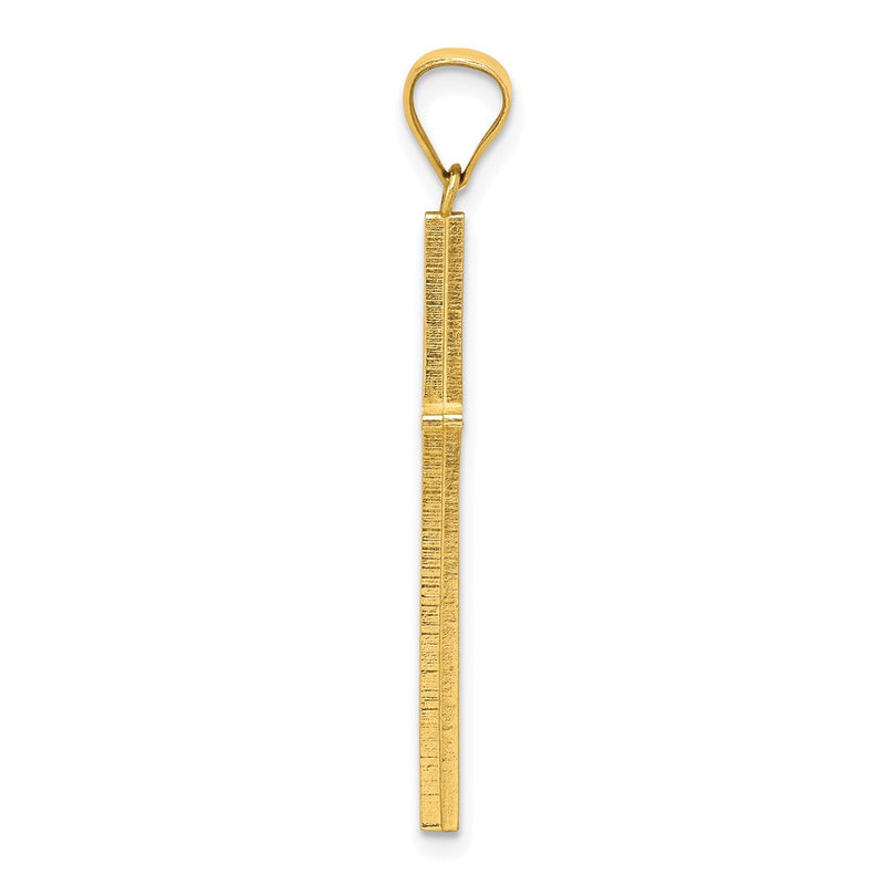 10k Yellow Gold Cross Pendant