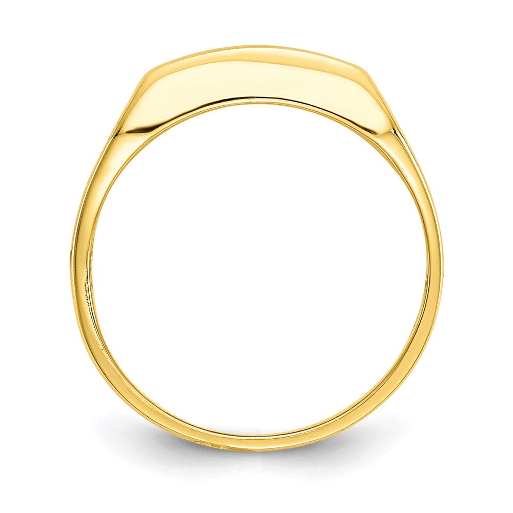 10K Yellow Gold Cz Polished Child'S Ring
