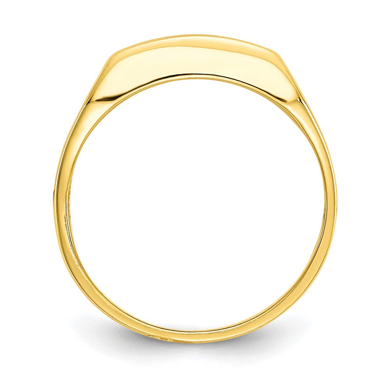10K Yellow Gold Cz Polished Child'S Ring