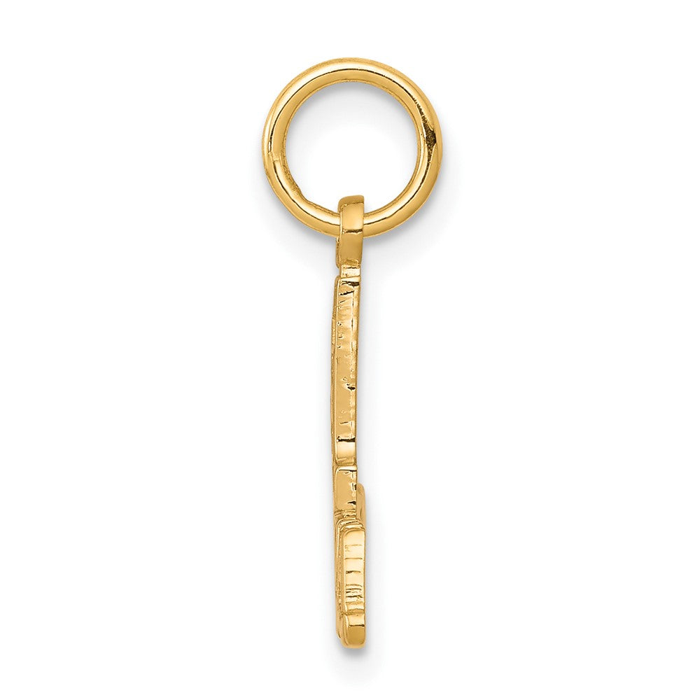 10k Yellow Gold #1 GRANDMA Charm
