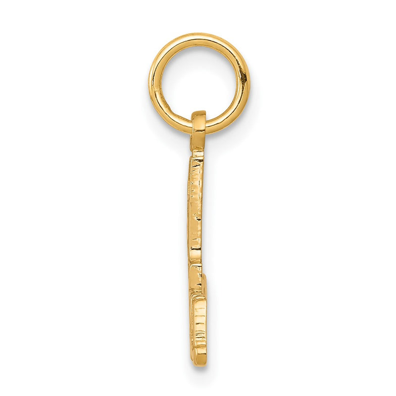 10k Yellow Gold #1 GRANDMA Charm