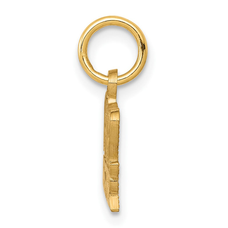 10k Yellow Gold BABY SISTER Charm