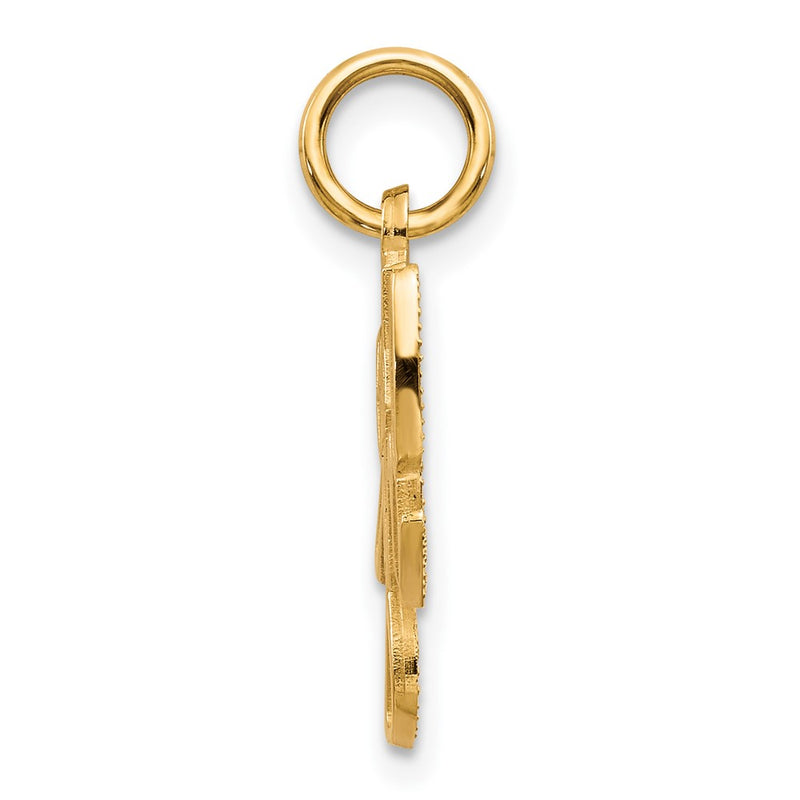 10k Yellow Gold BABY GIRL Charm