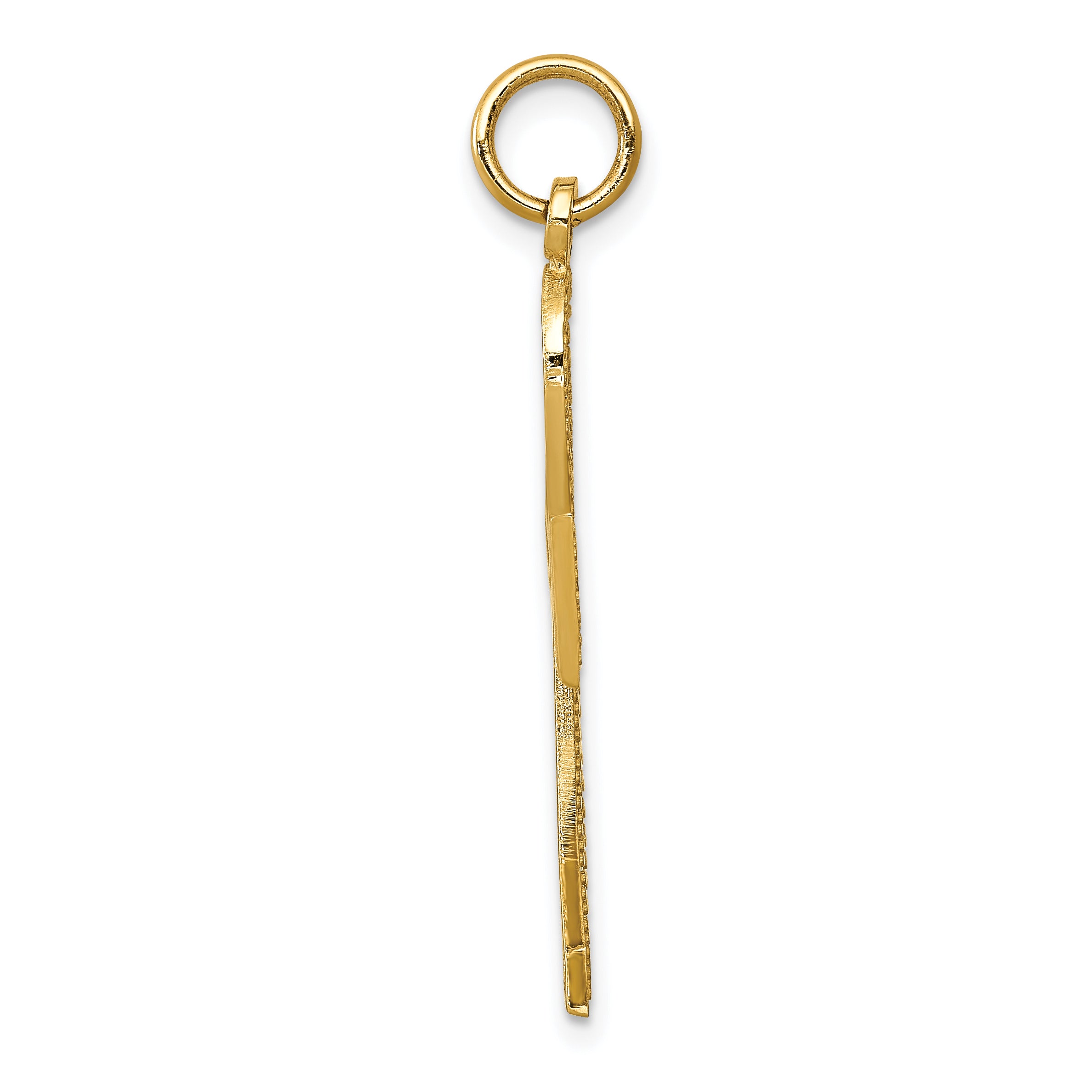 10K Yellow Gold Ankh Cross Charm