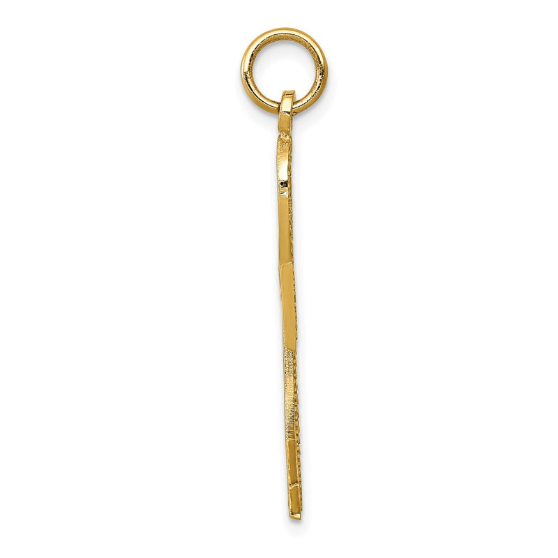 10K Yellow Gold Ankh Cross Charm