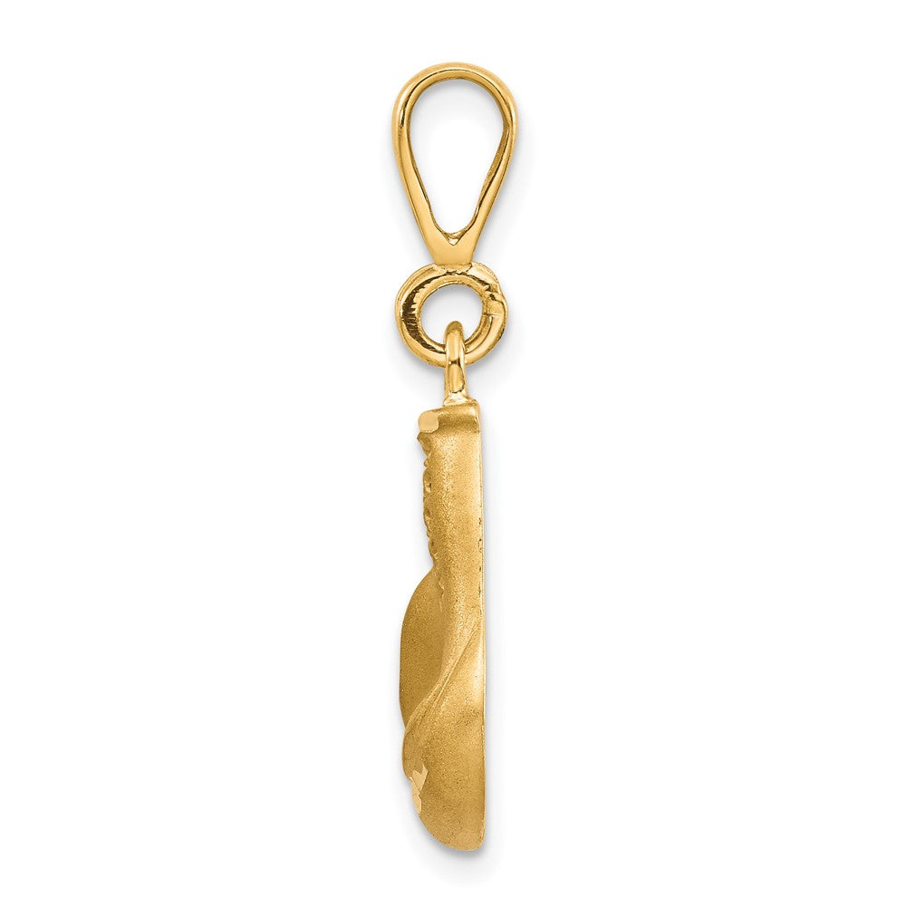 10K Yellow Gold 10K Boxing Glove Charm