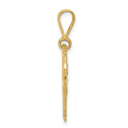 10K Yellow Gold 50Th Anniversary Charm
