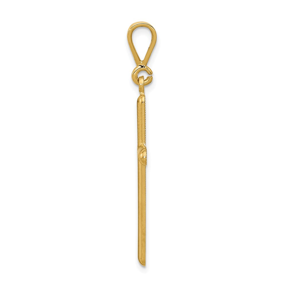 10K Yellow Gold Cross Pendant