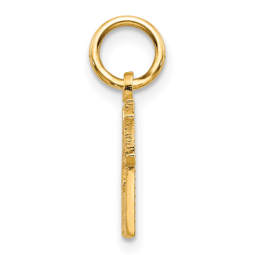 10k Yellow Gold BEST FRIEND Charm