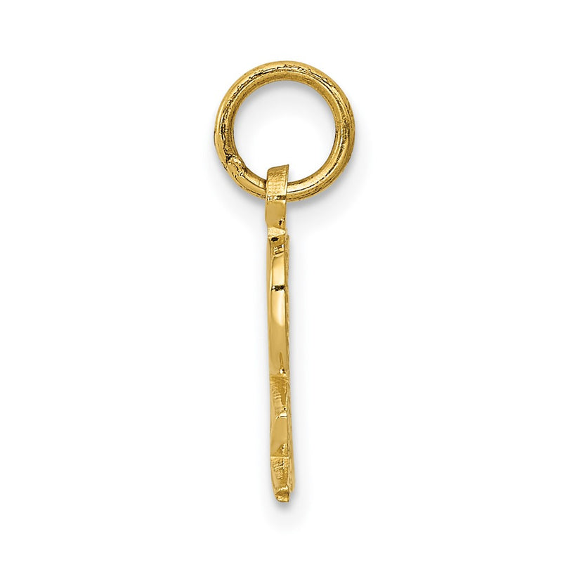 10K Yellow Gold Prescription Symbol Rx Charm