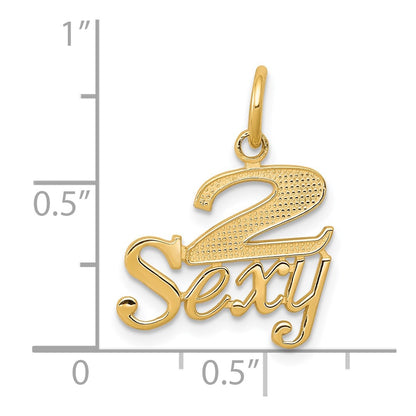 10k Yellow Gold Talking - 2 SEXY Charm