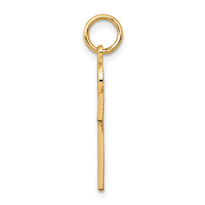 10k Yellow Gold Ankh Cross Charm