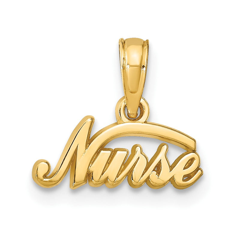 10K Yellow Gold 10K Nurse Pendant