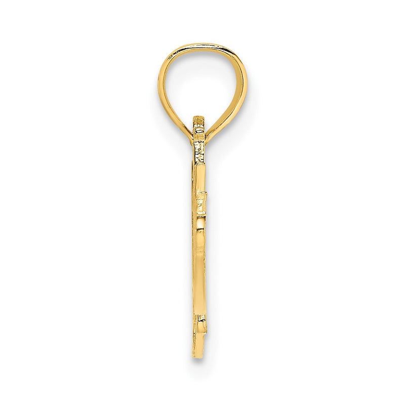 10K Yellow Gold 10K #1 Grandma Pendant