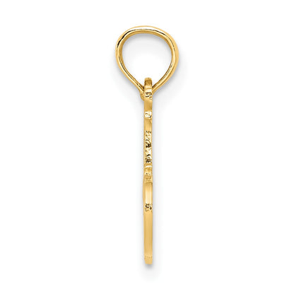 10K Yellow Gold #1 Niece Charm