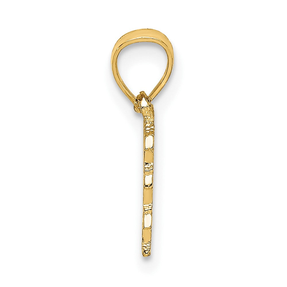 10K Yellow Gold 10K I Want Charm