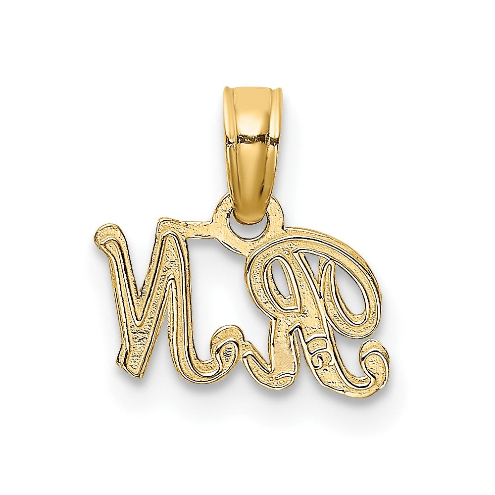 10K Yellow Gold 10K Rn Pendant