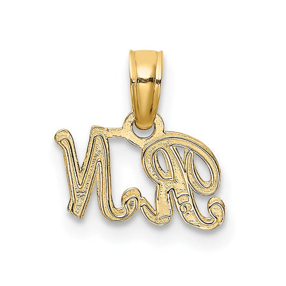 10K Yellow Gold 10K Rn Pendant