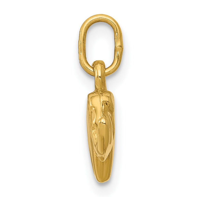 10K Yellow Gold Elephant Charm