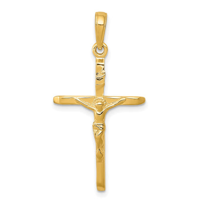 10K Yellow Gold Crucifix Pendant