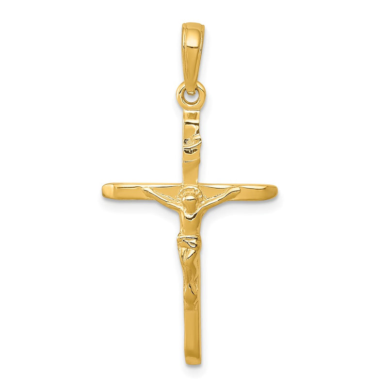 10K Yellow Gold Crucifix Pendant