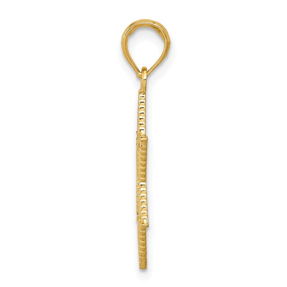 10K Yellow Gold 10K Star Of David Pendant
