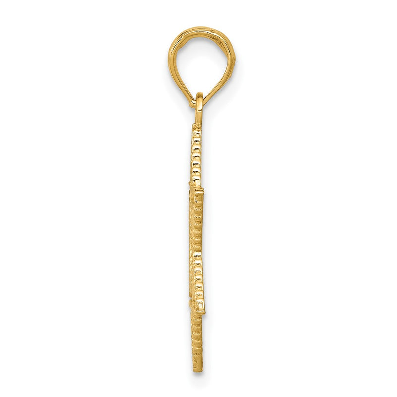 10K Yellow Gold 10K Star Of David Pendant