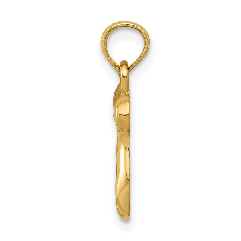 10K Yellow Gold 10K Chai Pendant