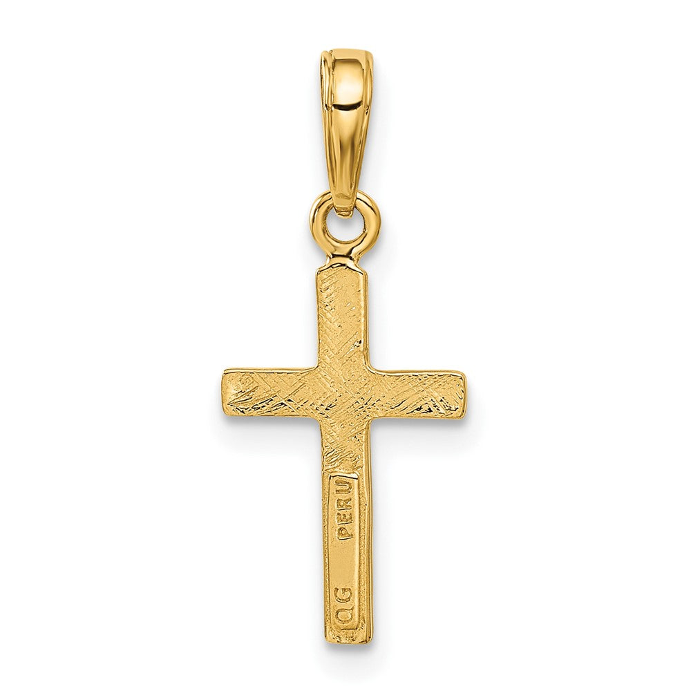 10K Yellow Gold 10K Cross Pendant