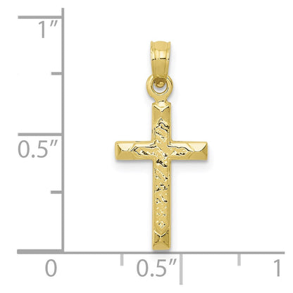 10K Yellow Gold 10K Cross Pendant