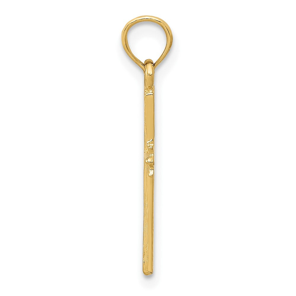 10K Yellow Gold 10K Cross Pendant