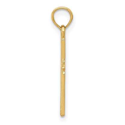 10K Yellow Gold 10K Cross Pendant