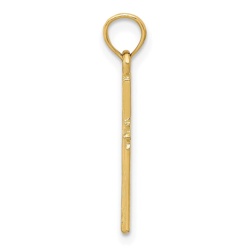 10K Yellow Gold 10K Cross Pendant