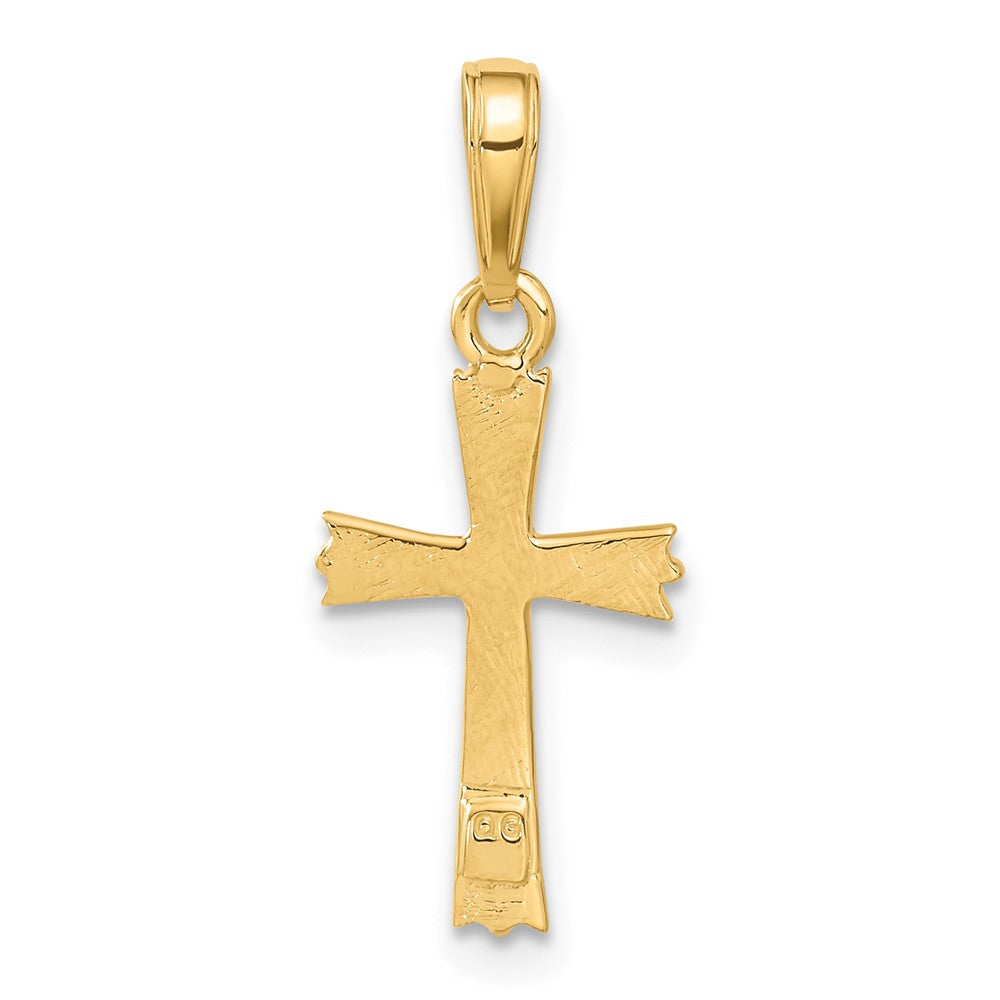 10K Yellow Gold 10K Cross Pendant