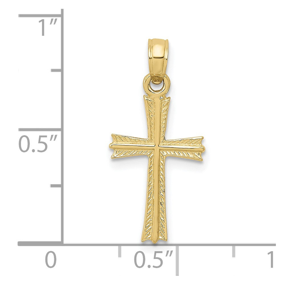 10K Yellow Gold 10K Cross Pendant